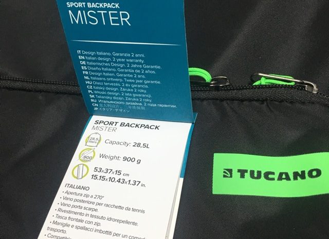 투카노 MISTER SPORT BACKPACK 구입 개봉기